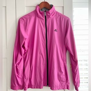 Adidas Pink Windbreaker - Medium
